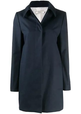 Nina Ricci однобортное пальто с заостренным воротником