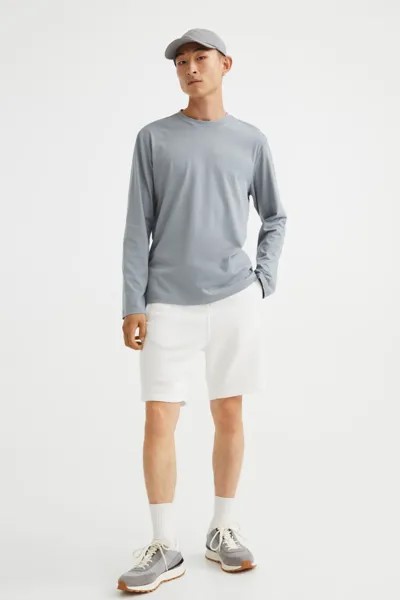 Лонгслив мужской H&M 0890930012 серый L (доставка из-за рубежа)