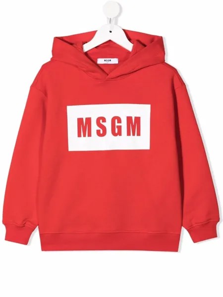 MSGM Kids худи с логотипом