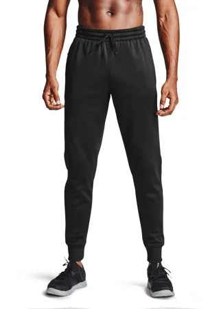 Спортивные брюки мужские Under Armour Fleece Jogger черные S/M