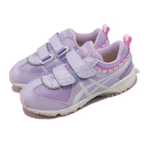 Asics Tiara Mini FR 2 Lavender White Strap Kids Preschool Running 1144A175-500