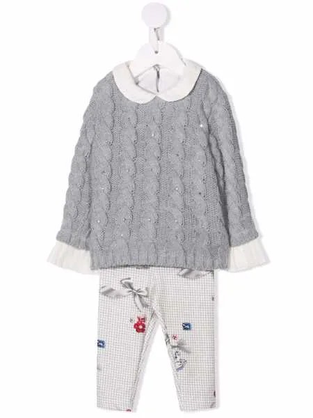 Lapin House комплект из свитера и брюк