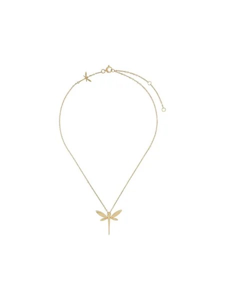 Anapsara колье Dragonfly из желтого золота