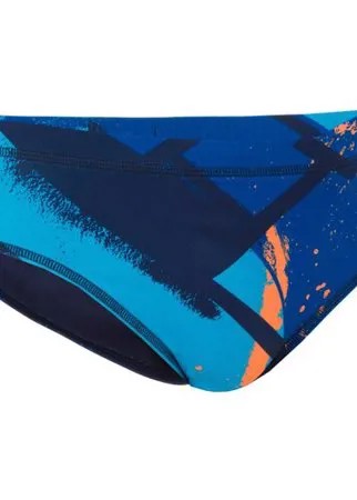 Плавки для водного поло мужские синие STREET, размер: EU48 RU54, цвет: Глубокий Синий/Насыщенный Синий WATKO Х Декатлон