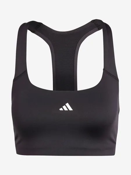 Спортивный топ бра adidas, Черный