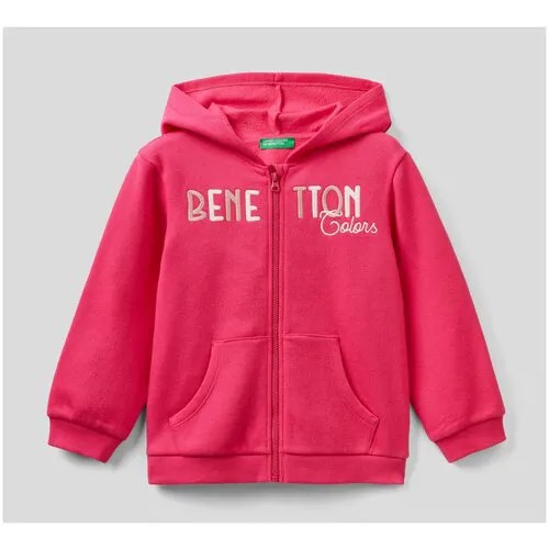 Худи на молнии United Colors of Benetton для девочек 22A_35TMG501H_05R_YS