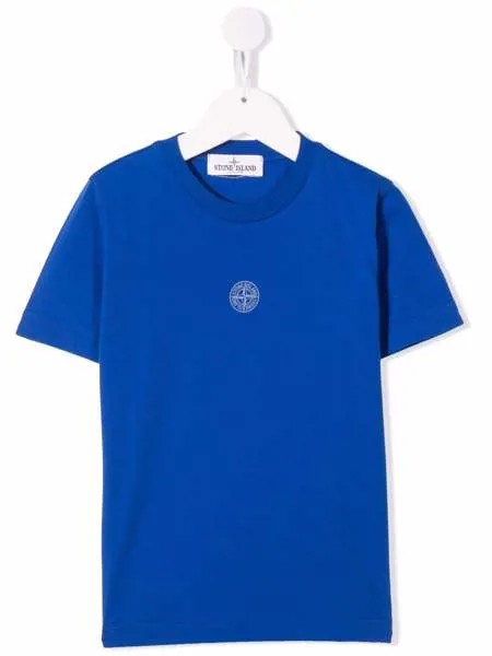 Stone Island Junior футболка с графичным принтом