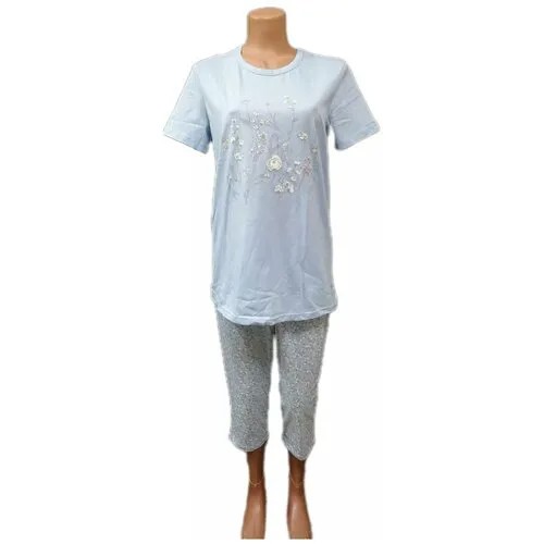 Пижама Свiтанак, размер 58, голубой