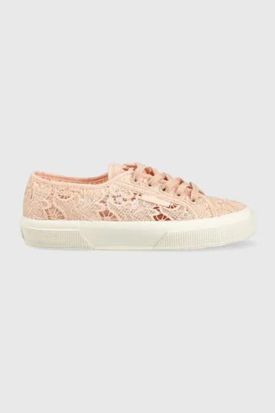 Кроссовки 2750 МАКРАМЕ Superga, розовый