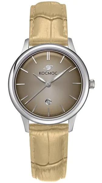 Наручные часы женские КОСМОС K 601.12.32 бежевые