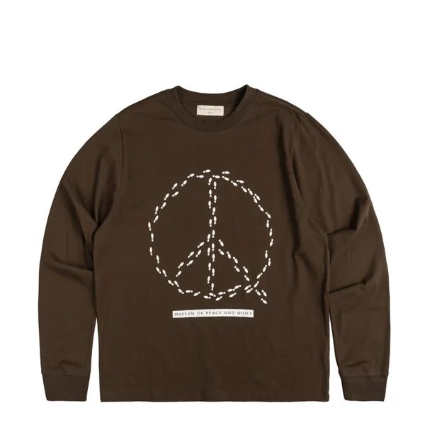 Рубашка Peaceful Path Longsleeve Shirt Museum Of Peace & Quiet, коричневый