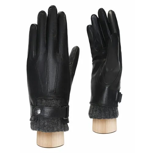 Перчатки LABBRA, размер 8, черный, серый