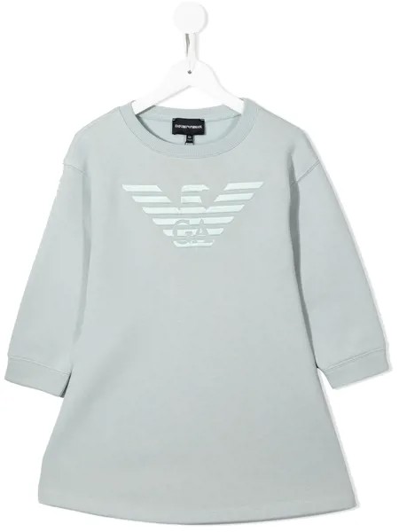 Emporio Armani Kids платье с логотипом