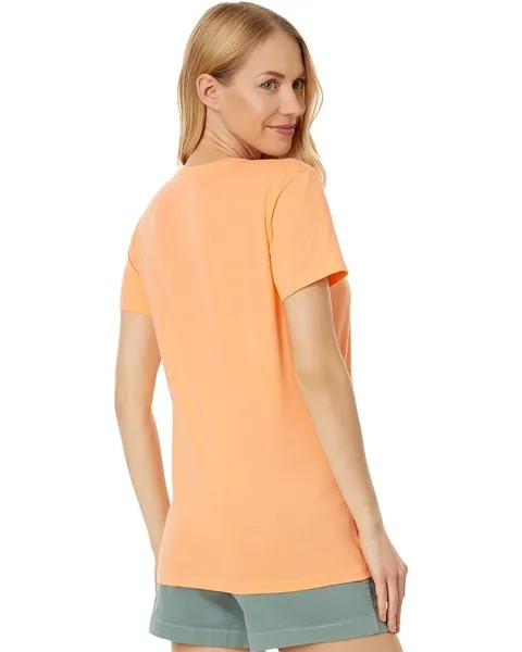 Футболка Life is Good Floral Kayak Airbrush Short Sleeve Crusher-Lite Tee, цвет Canyon Orange