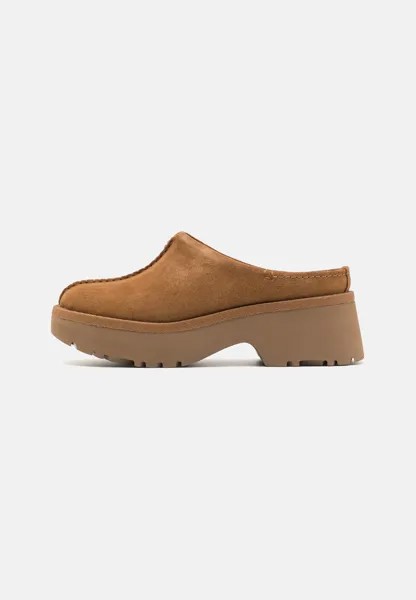 Высокие туфли-мюли NEW HEIGHTS UGG, цвет chestnut