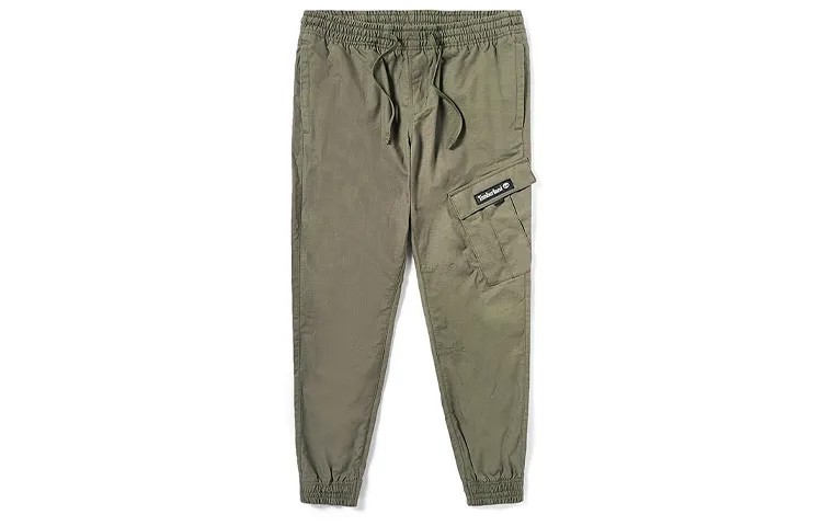 Мужские трикотажные спортивные штаны Timberland, цвет Army Green