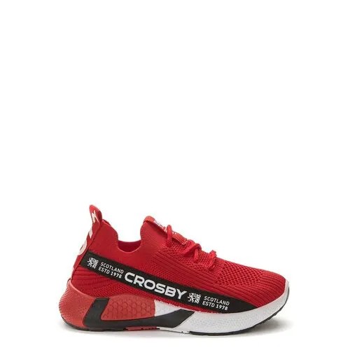Кроссовки CROSBY, размер 34, красный, черный