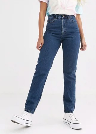 Джинсы в винтажном стиле с завышенной талией Dr Denim Nora-Синий