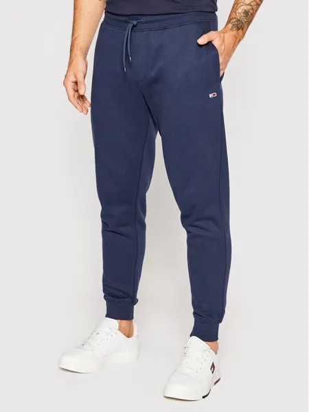 Спортивные брюки узкого кроя Tommy Jeans, синий