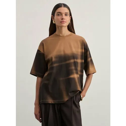 Футболка Zarina, размер XL (RU 50)/170, песочный