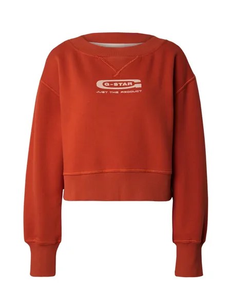 Толстовка G-Star RAW, цвет Rusty Red
