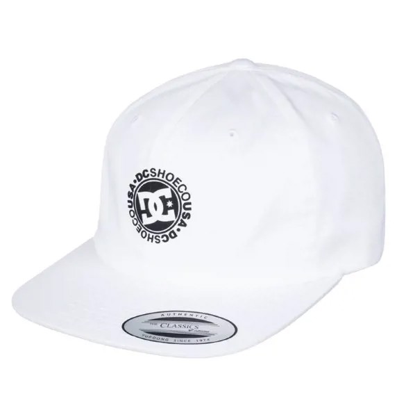 Кепка-бейсболка мужская DC SHOES Core Twill Cap Snow White