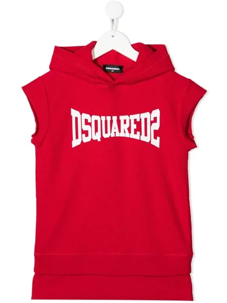 Dsquared2 Kids платье-толстовка с логотипом