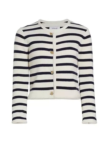 Кардиган Kenne в полоску Derek Lam 10 Crosby, синий