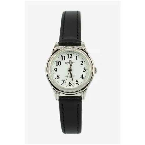 Perfect часы наручные, кварцевые, на батарейке, женские, металлический корпус, кожаный ремень, металлический браслет, с японским механизмом LX017-108-2