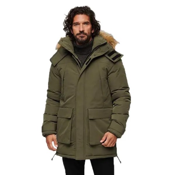 Парка Superdry Code XPD Everest, зеленый