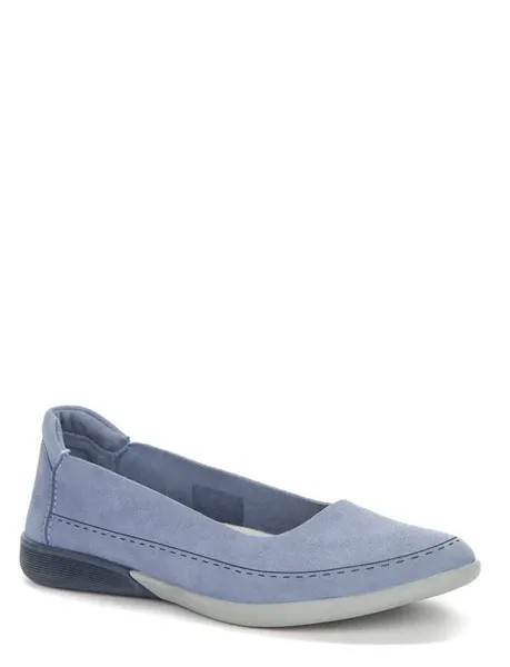Слипоны женские GRUNBERG 137510-01 голубые 36 RU