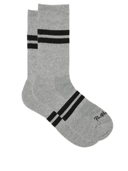 Жаккардовые носки spirit с логотипом Pantherella, серый