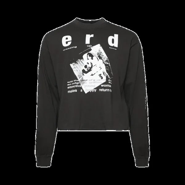 Футболка Enfants Riches Déprimés School Days Long-Sleeve 'Faded Black/White', черный