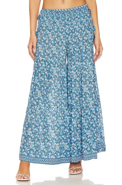 Брюки Poupette St Barth Soledad, цвет BLUE PAQUERETTE