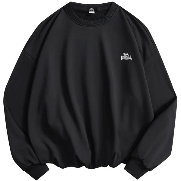 Толстовка унисекс LONSDALE, Light Heather Gray