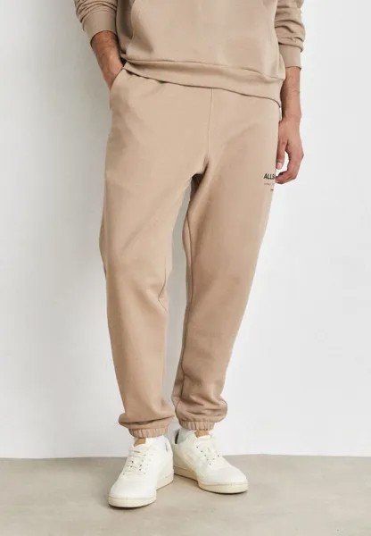 Спортивные брюки UNDERGROUND AllSaints, темно-коричневый