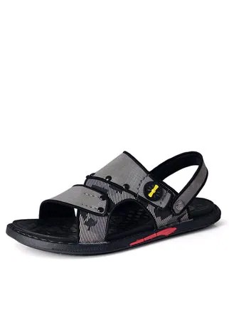 Мужчины Comfy Camo Шаблон Открытый носок Two Ways Sport Сандалии