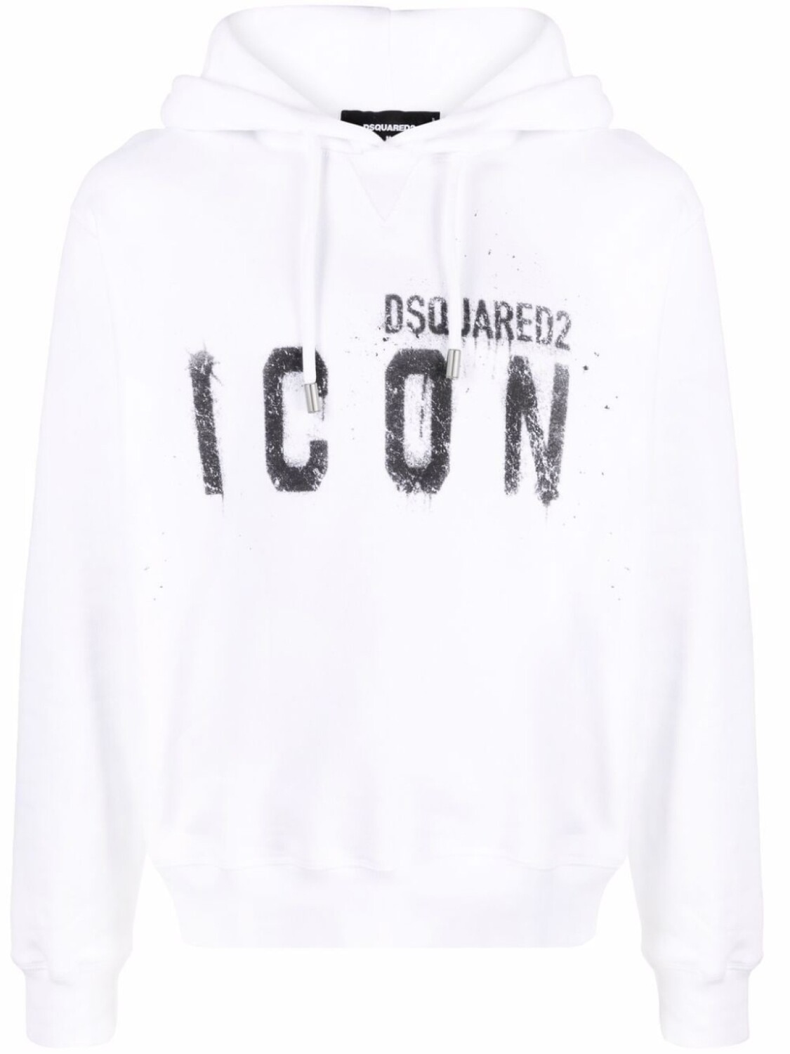 Худи с логотипом Dsquared2, белый