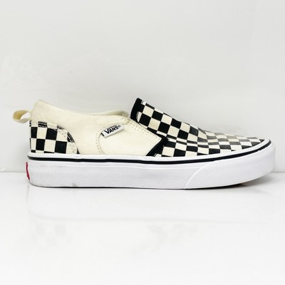 Vans Boys Off The Wall 721356 Черные повседневные кроссовки, размер 3