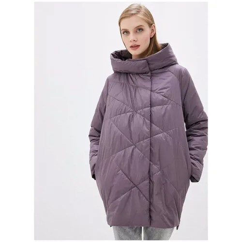 Пальто утепленное 18, WINTERRA, размер 46, фиолетовый
