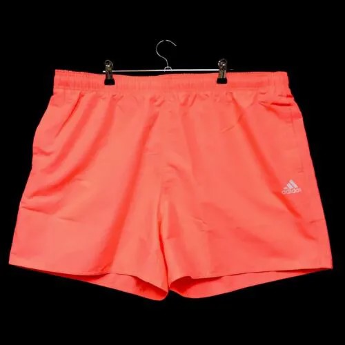 Adidas Solid CLX Short Мужские пляжные шорты для плавания размера 2XL Active Coral #380