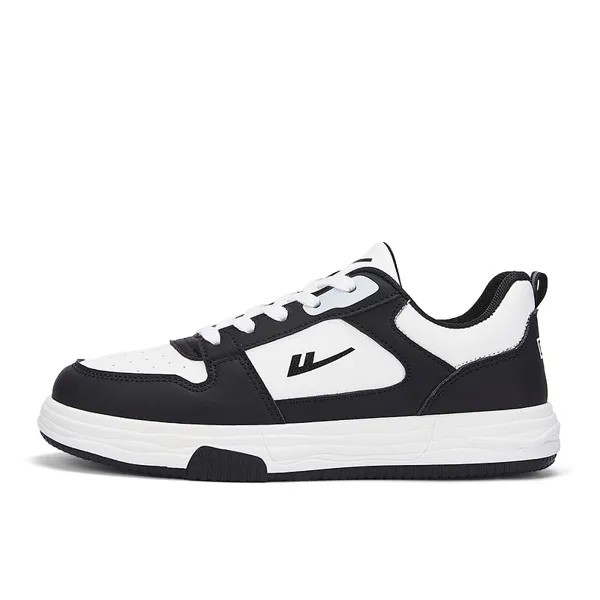 Кроссовки WARRIOR Skateboarding Shoes Women's Low-top, белый/черный