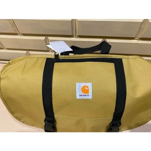 Сумка шоппер  шопер сумка шопер кархарт песочного цвета, фактура гладкая, коричневый, желтый