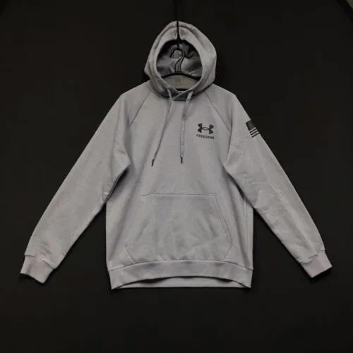 Толстовка Under Armour New Freedom Flag (мужской размер L) Серый свитшот Верх UA