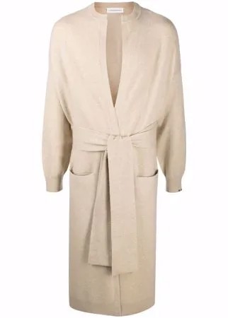 Extreme cashmere пальто-кардиган с поясом