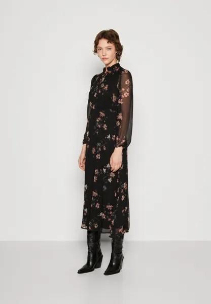 Летнее платье Vmmarya Dress Vero Moda, цвет black/kaya