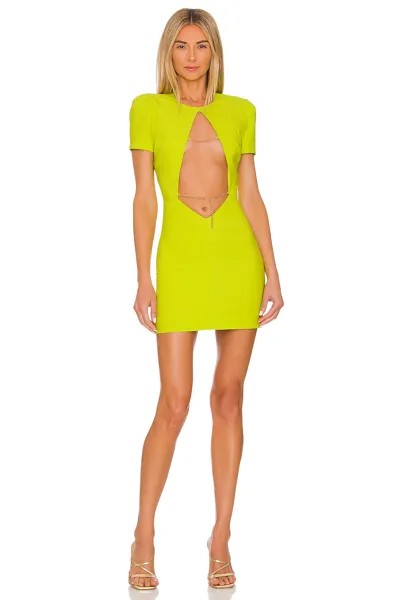 Платье мини Camila Coelho Sara, цвет Lime Green