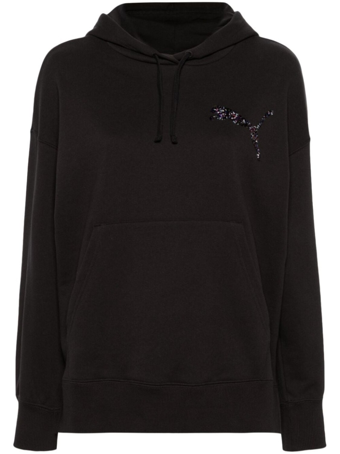 PUMA худи из коллаборации с Swarovski, черный