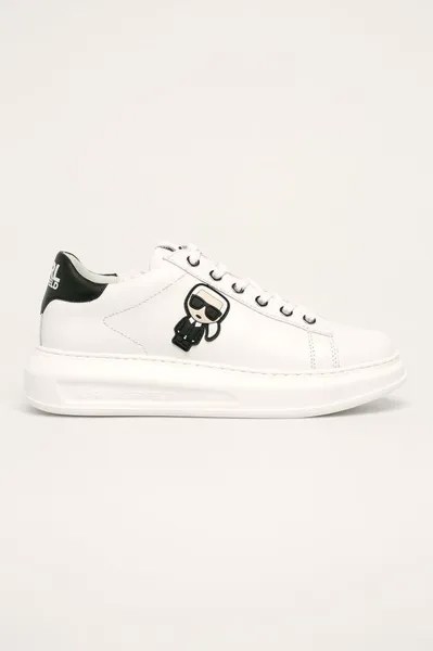 Кожаные ботинки Karl Lagerfeld, белый