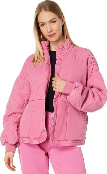 Стеганая куртка с заниженными плечами (Bubbblegum) Blank NYC, цвет Bubblegum